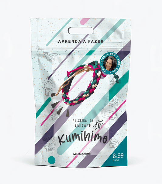 Pulseira da Amizade Kumihimo
